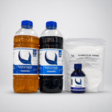 Kit Base Faz 20L de Sabão Líquido PREMIUM Tradicional + Amaciante Azul
