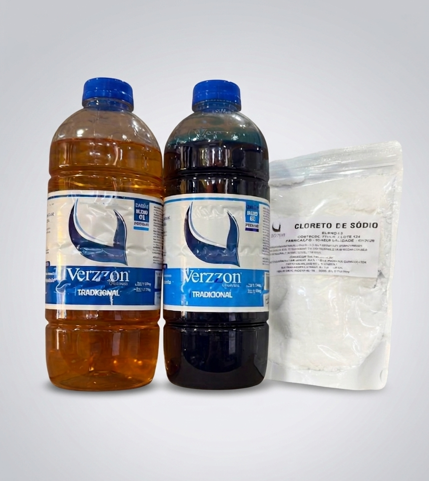 Kit Base  Faz 20L de Sabão Líquido PREMIUM Tradicional + Amaciante  Azul+  Desinfetante  Lavanda